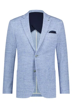Heren colbert blauw