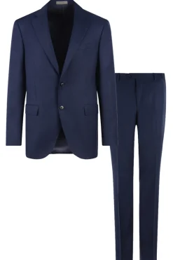 Heren 2-delig kostuum blauw