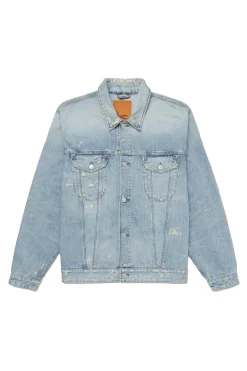 Heren jas blauw