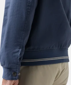 Heren jas blauw