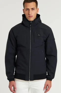 Heren jas blauw