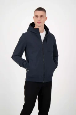 Heren jas blauw