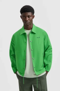Heren jas groen
