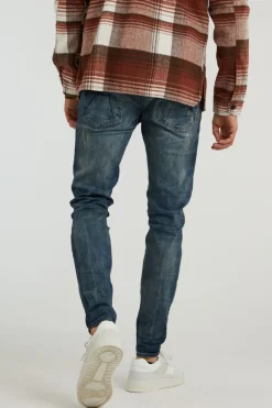 Heren jeans blauw