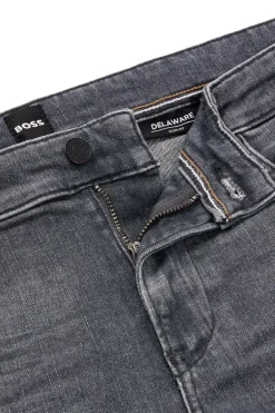 Heren jeans grijs