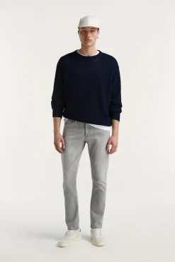 Heren jeans grijs