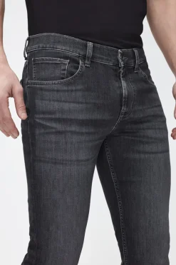 Heren jeans grijs
