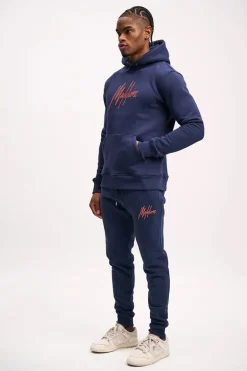 Heren joggingbroek blauw