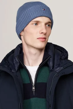 Heren muts blauw