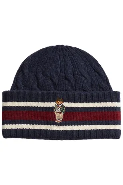 Heren muts blauw