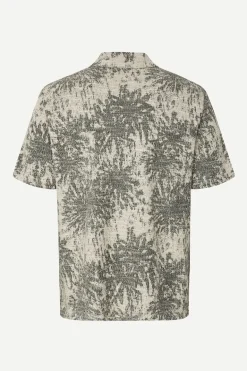Heren overhemd km casual bruin