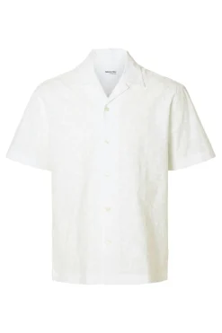 Heren overhemd km casual wit