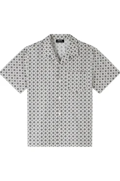 Heren overhemd km casual ecru
