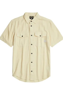 Heren overhemd km casual ecru