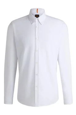 Heren overhemd km dressual wit
