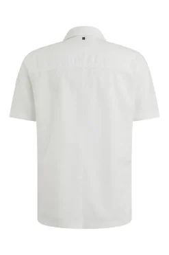 Heren overhemd lm casual ecru