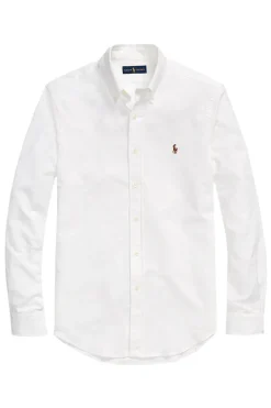 Heren overhemd lm casual wit