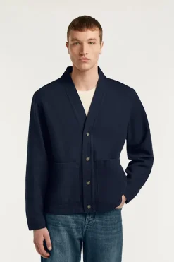 Heren overhemd lm casual blauw