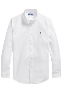 Heren overhemd lm casual wit