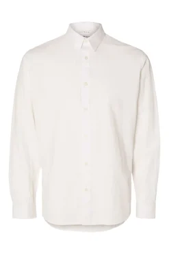 Heren overhemd lm casual wit