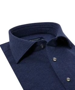 Heren overhemd lm casual blauw