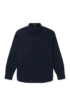 Heren overhemd lm casual blauw