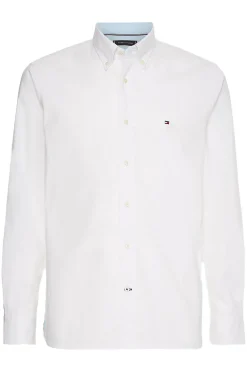 Heren overhemd lm casual wit