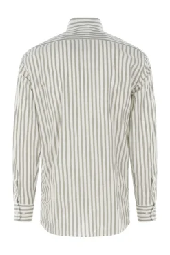 Heren overhemd lm casual groen