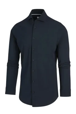 Heren overhemd lm casual blauw