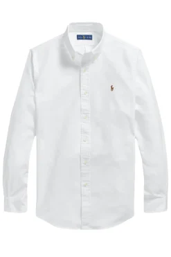 Heren overhemd lm casual wit