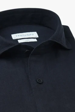 Heren overhemd lm casual blauw