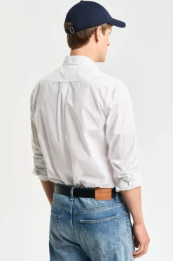 Heren overhemd lm casual wit