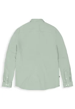 Heren overhemd lm casual groen