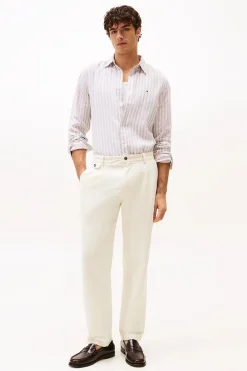 Heren overhemd lm casual wit
