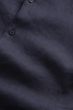 Heren overhemd lm casual blauw