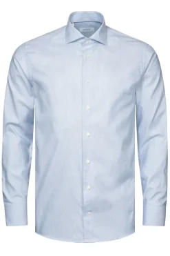 Heren overhemd lm dressual blauw
