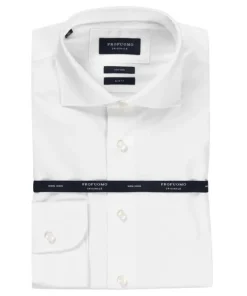 Heren overhemd lm dressual wit