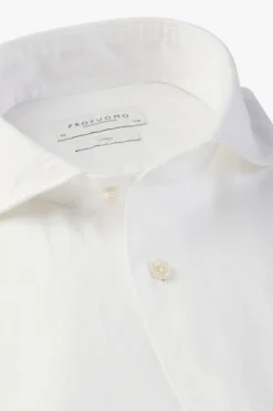 Heren overhemd lm dressual wit