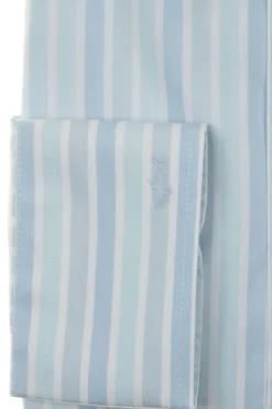 Heren overhemd lm dressual blauw
