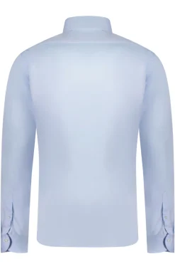 Heren overhemd lm dressual blauw