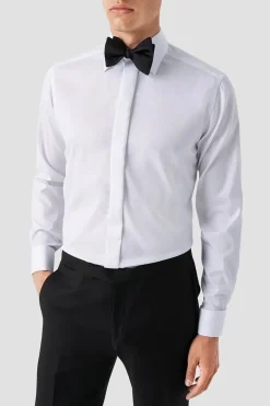 Heren overhemd lm dressual wit