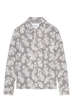Heren overshirt ecru