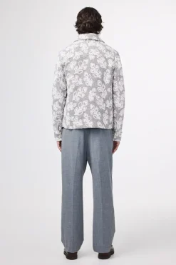 Heren overshirt ecru