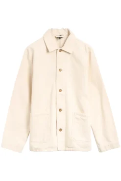 Heren overshirt ecru