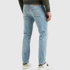 Heren pantalon blauw