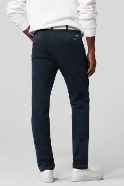 Heren pantalon blauw