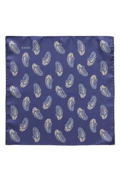 Heren pochet blauw