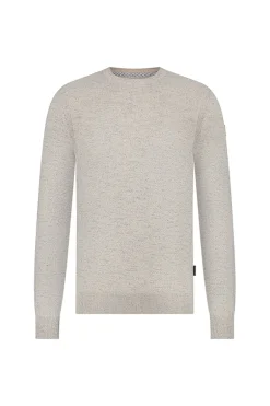 Heren polo korte mouw grijs