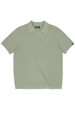 Heren polo korte mouw groen