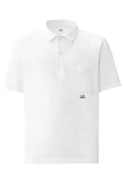 Heren polo korte mouw wit